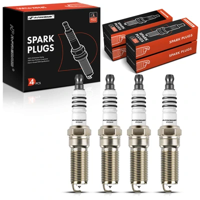 4 Pcs Iridium & Platinum Spark Plugs