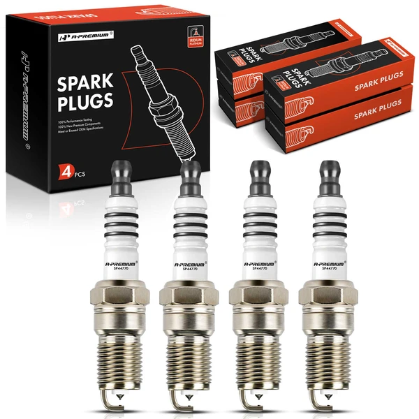 4 Pcs Iridium & Platinum Spark Plugs for 2003-2010 Ford Focus
