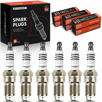6 Pcs Iridium & Platinum Spark Plugs