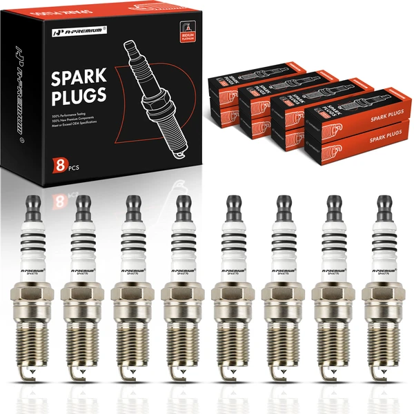 8 Pcs Iridium & Platinum Spark Plugs for 1996-2005 Ford Crown Victoria