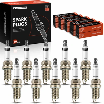 10 Pcs Iridium & Platinum Spark Plugs