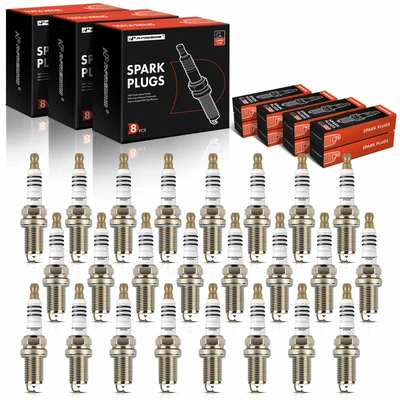 24 Pcs Dual Iridium & Platinum Spark Plugs for 2003-2014 Mercedes-Benz CL600