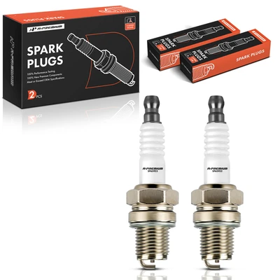 2 Pcs Nickel Spark Plugs