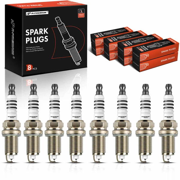 8 Pcs Iridium & Platinum Spark Plugs for 1997-1998 Dodge B1500