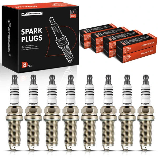 8 Pcs Iridium & Platinum Spark Plugs for 2008-2011 2013-2020 Lexus LX570