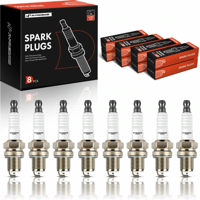 8 Pcs Nickel Spark Plugs
