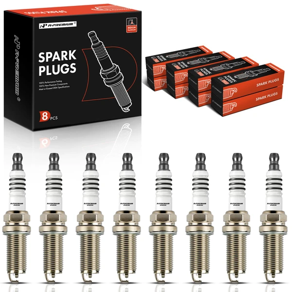 8 Pcs Double Iridium Spark Plugs for 2007-2017 Lexus LS460