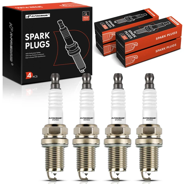 4 Pcs Iridium & Platinum Spark Plugs for 2006-2011 Honda Civic