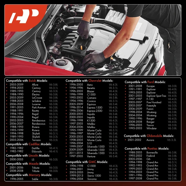 6 Pcs Iridium & Platinum Spark Plugs for Chevrolet Silverado 1500 Ford Explorer