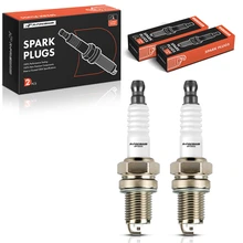 2 Pcs Nickel Spark Plugs for 1968-1978 Lamborghini Espada