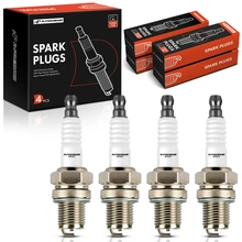 4 Pcs Nickel Spark Plugs for 1967-1972 Volvo 1800