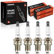 4 Pcs Nickel Spark Plugs for 1967 1970-1972 Volvo 1800