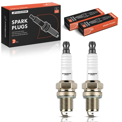 2 Pcs Nickel Spark Plugs