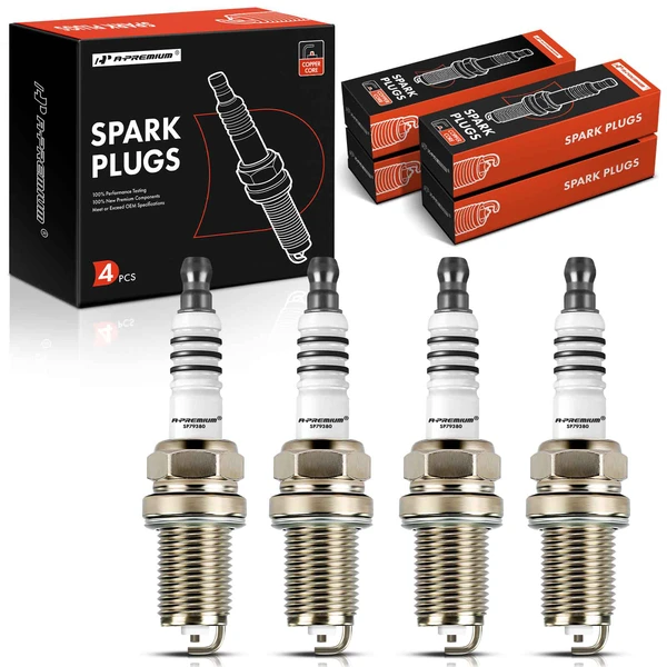 4 Pcs Nickel Spark Plugs for 2004-2005 Mazda Miata