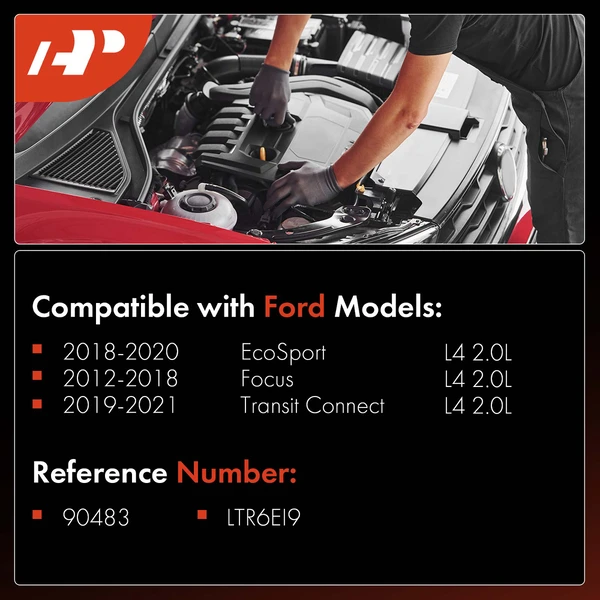 4 Pcs Iridium & Platinum Spark Plugs for Ford Focus 2012-2018 EcoSport 2018-2020