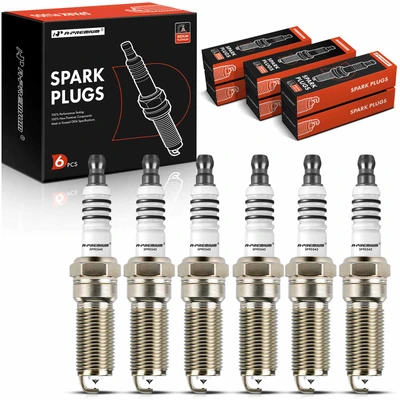 6 Pcs Iridium & Platinum Spark Plugs