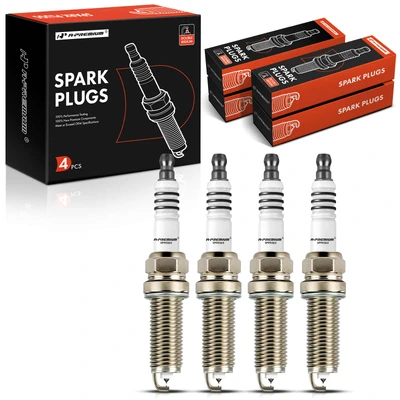 4 Pcs Double Iridium Spark Plugs