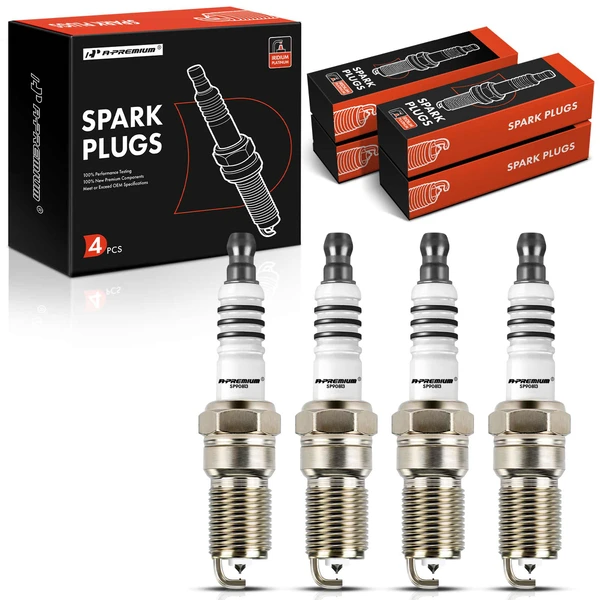 4 Pcs Iridium & Platinum Spark Plugs for 2006-2007 Mazda 5