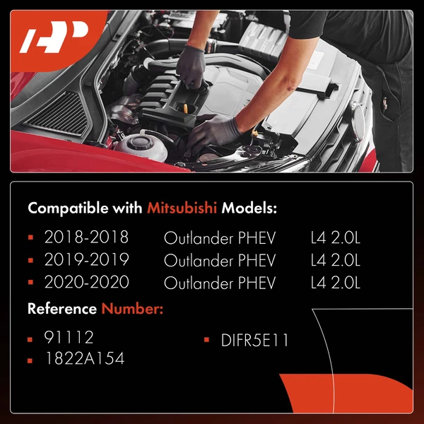 4 Pcs Double Iridium Spark Plugs for Mitsubishi Outlander PHEV 2018-2020 L4 2.0L