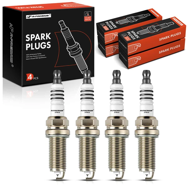 4 Pcs Double Iridium Spark Plugs for 2011-2015 Mitsubishi Lancer