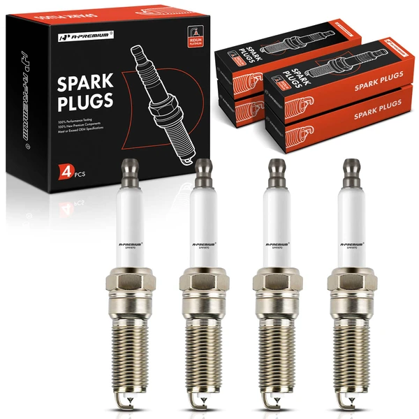 4 Pcs Iridium & Platinum Spark Plugs for 2016-2019 Buick Cascada