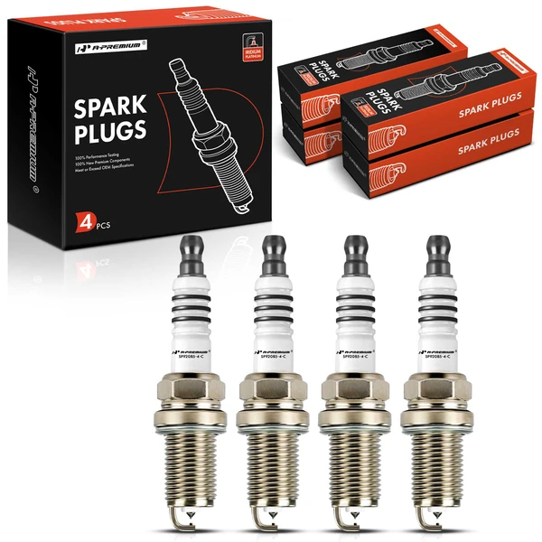 4 Pcs Iridium & Platinum Spark Plugs for 2005-2007 Chevrolet Cobalt