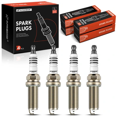 4 Pcs Double Iridium Spark Plugs