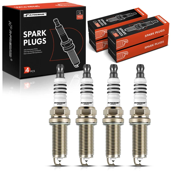 4 Pcs Iridium & Platinum Spark Plugs for 2012-2019 Hyundai Accent