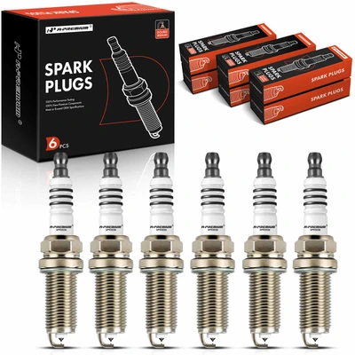 6 Pcs Double Iridium Spark Plugs