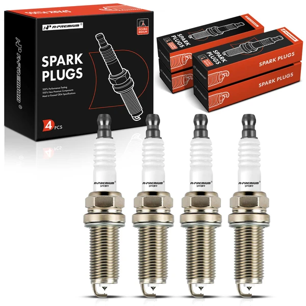 4 Pcs Double Iridium Spark Plugs for 2012-2014 Kia Sorento
