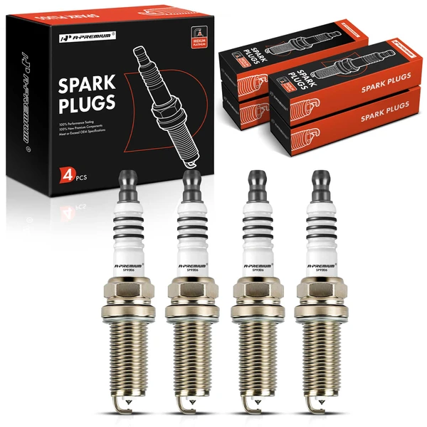 4 Pcs Iridium & Platinum Spark Plugs for Kia Forte5 Forte Koup Hyundai 13-16 1.6L