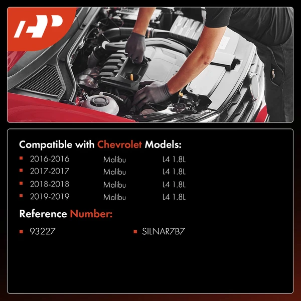 4 Pcs Iridium & Platinum Spark Plugs for Chevrolet Malibu 2016-2019 L4 1.8L