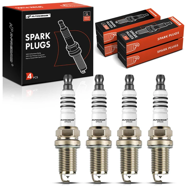 4 Pcs Iridium & Platinum Spark Plugs for 2015-2018 Jeep Renegade