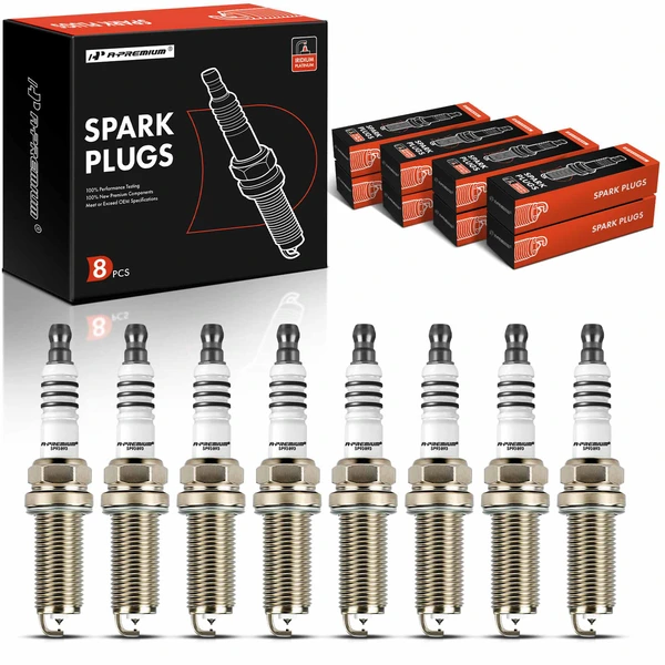 8 Pcs Iridium & Platinum Spark Plugs for 2018-2021 Jeep Grand Cherokee
