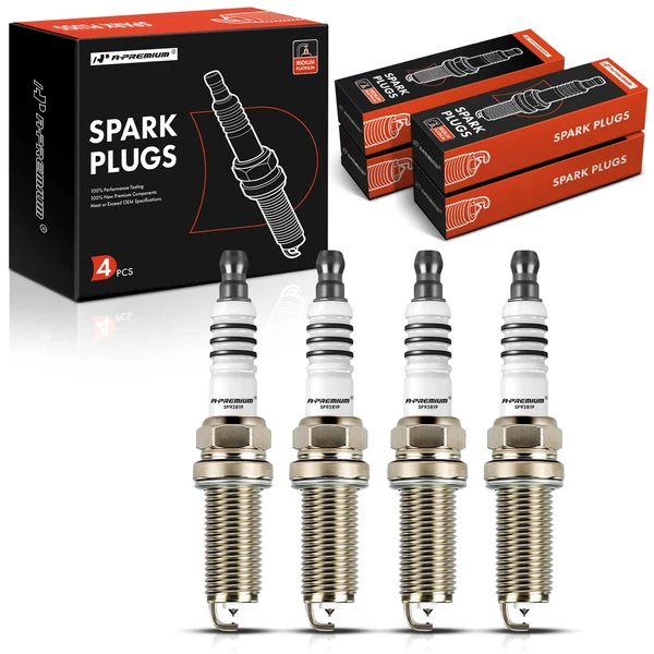 4 Pcs Iridium & Platinum Spark Plugs for 2017-2020 Hyundai Ioniq