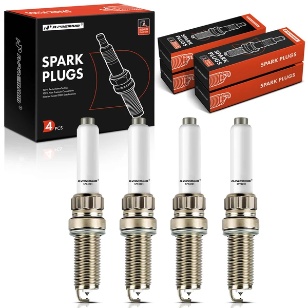 4 Pcs Iridium & Platinum Spark Plugs for 2016-2019 BMW X1