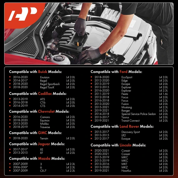 4 Pcs Iridium & Platinum Spark Plugs for Chevrolet Equinox 2018-2020 Ford 2.0L