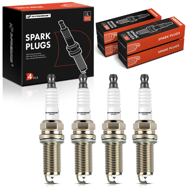 4 Pcs Iridium & Platinum Spark Plugs for 2015-2020 Lexus NX300h