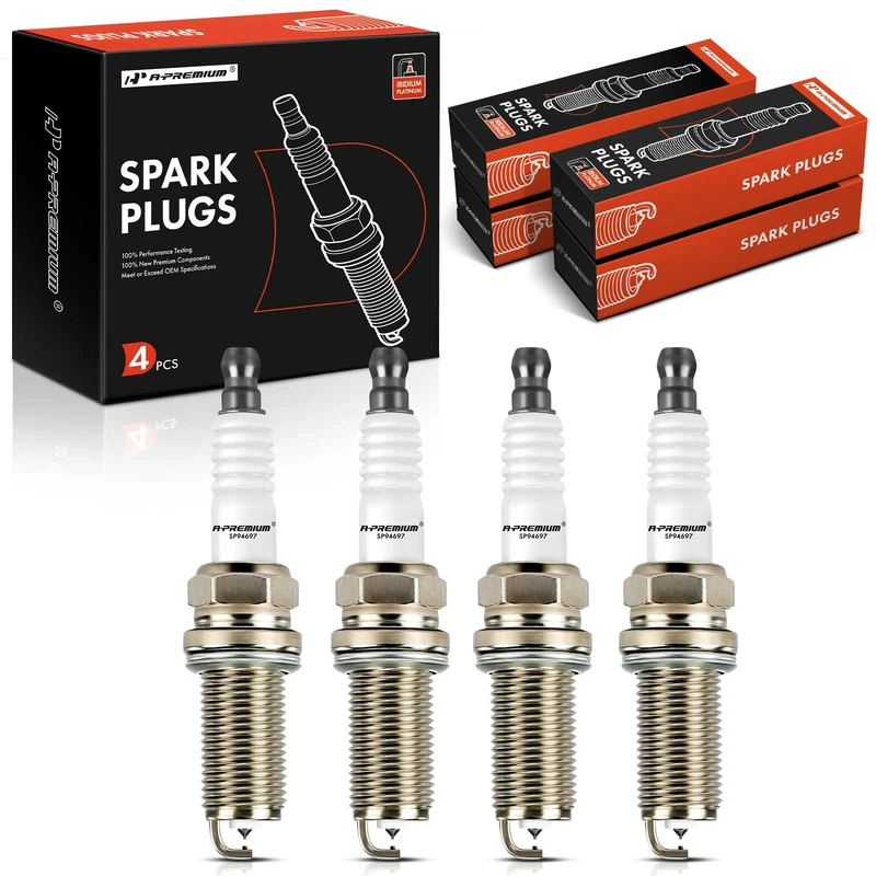 4 Pcs Iridium & Platinum Spark Plugs for 2013-2018 Lexus ES300h