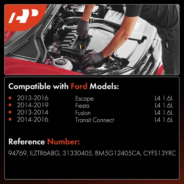 4 Pcs Iridium & Platinum Spark Plugs for Ford Escape 2013-2016 Fusion Fiesta 1.6L