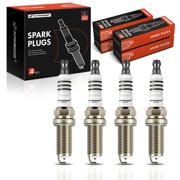 4 Pcs Double Iridium Spark Plugs for Nissan Sentra 2017-2019 Juke 2015-2017 1.6L
