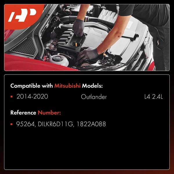 4 Pcs Double Iridium Spark Plugs for Mitsubishi Outlander 2014-2020