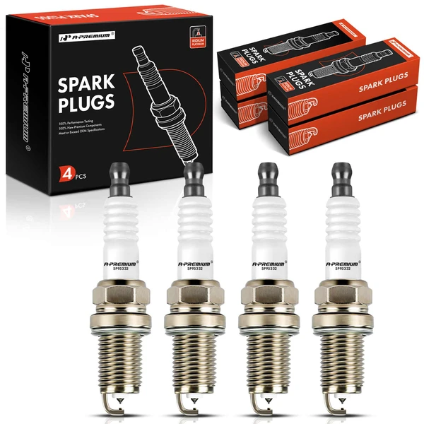 4 Pcs Iridium & Platinum Spark Plugs for 2009 Jeep Patriot