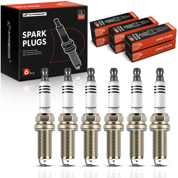 6 Pcs Iridium & Platinum Spark Plugs for 2010-2011 BMW Z4