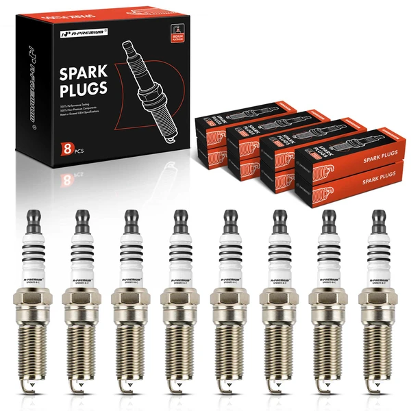 8 Pcs Iridium & Platinum Spark Plugs for 2011-2019 Ford Mustang