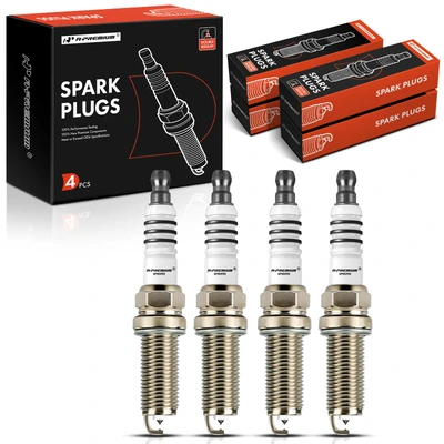 4 Pcs Double Iridium Spark Plugs