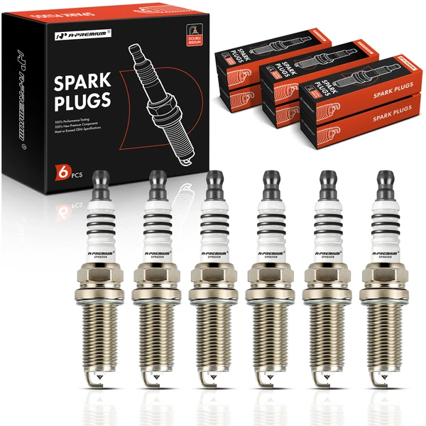 6 Pcs Double Iridium Spark Plugs for 2017-2020 INFINITI Q60
