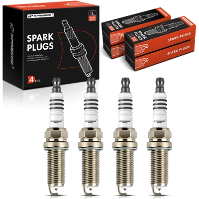 4 Pcs Double Iridium Spark Plugs