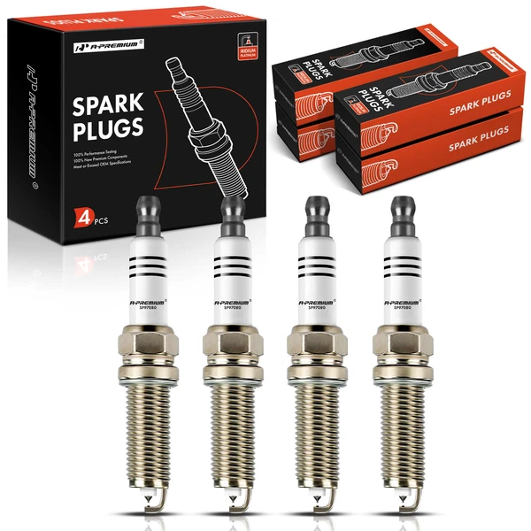 4 Pcs Iridium & Platinum Spark Plugs for 2017 Kia Forte Koup