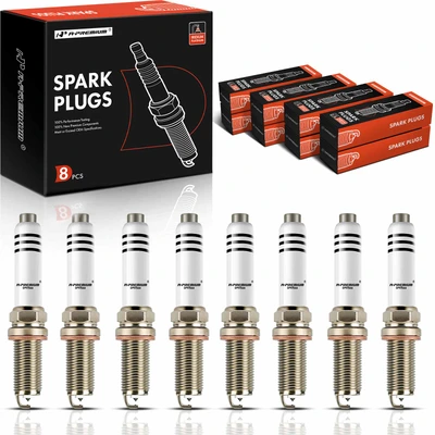 8 Pcs Iridium & Platinum Spark Plugs